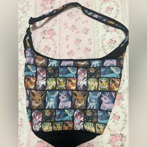 Hot Topic Pokemon Eevee and the Eeveelutions Polyester Tote Bag